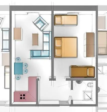 Ferienwohnungen-am-schloss-wohnung-1-das-pferd Apartmán *